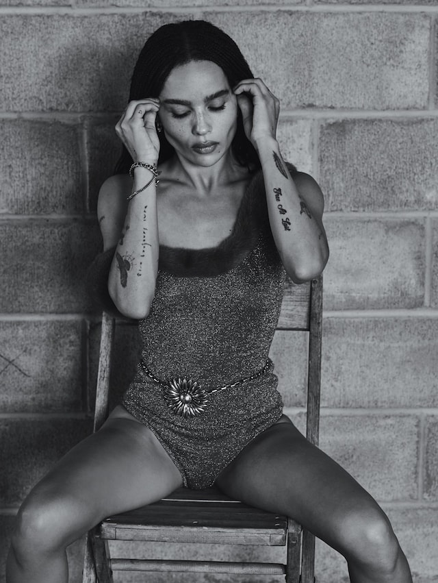 Zo&#235; Kravitz AnOther Magazine shoot Collier Schorr style