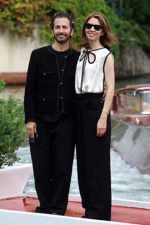 Marc Jacobs and Sofia Coppola at Venice Film Festival, 2025